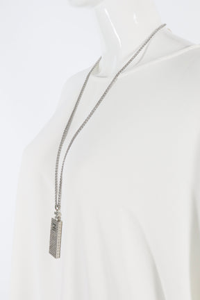 Gemma Necklace in Silver