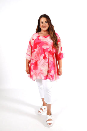 Mia Blouse in Pink