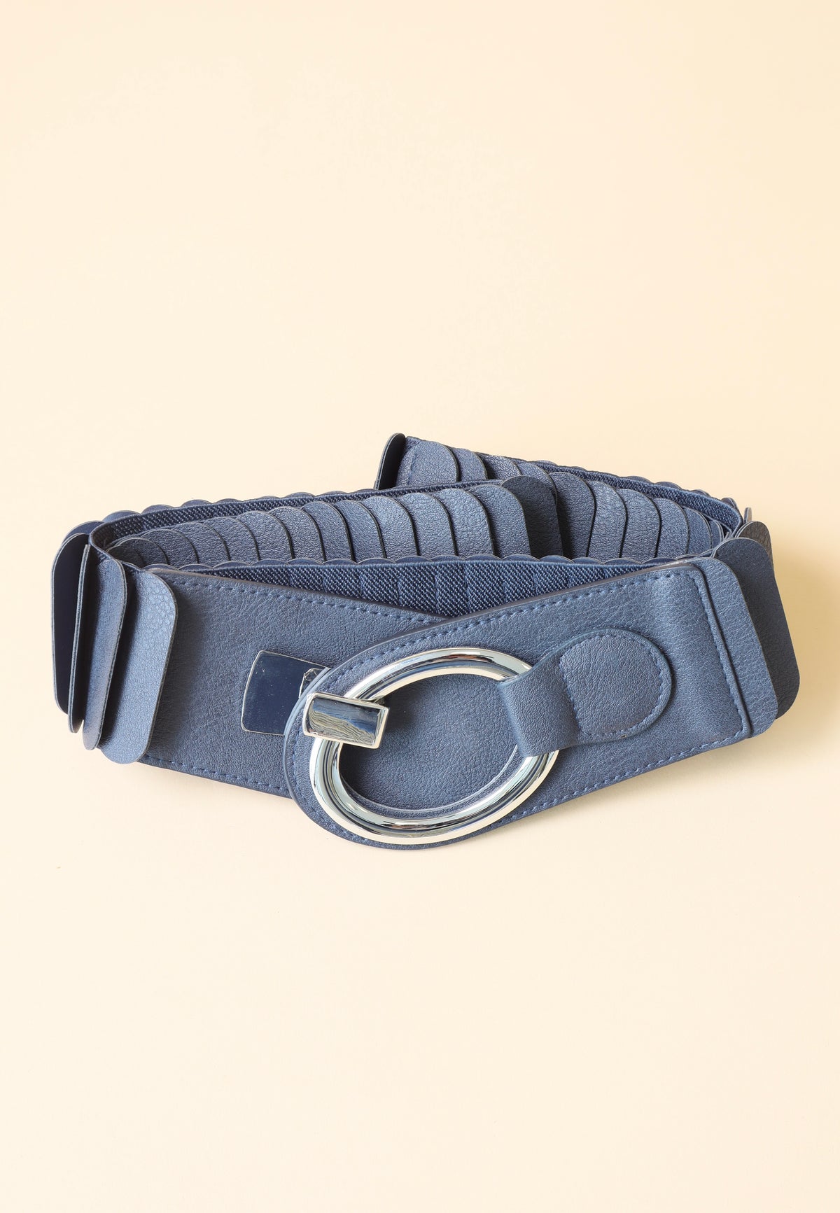 Stretch Belt in Dark Blue