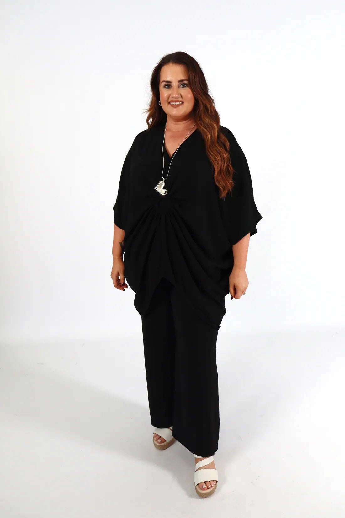 Lana Co-ord Set in Black