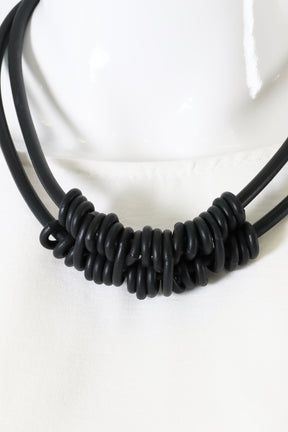 Mabel Necklace in Black