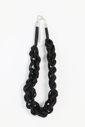 Poppy Necklace in Black