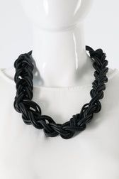 Poppy Necklace in Black