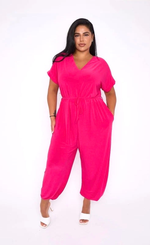 Jenna Jumpsuit in Pink