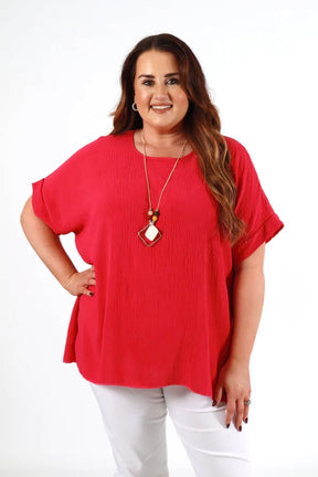 Freya Blouse in Pink