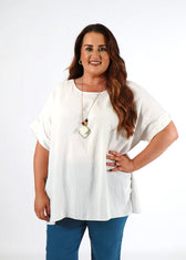 Freya Blouse in White