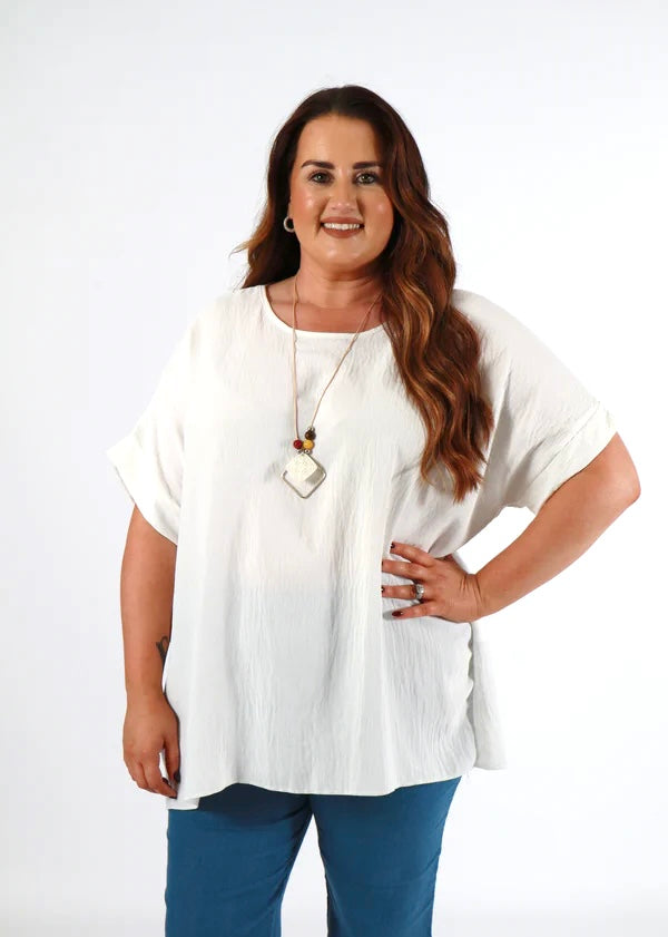 Freya Blouse in White