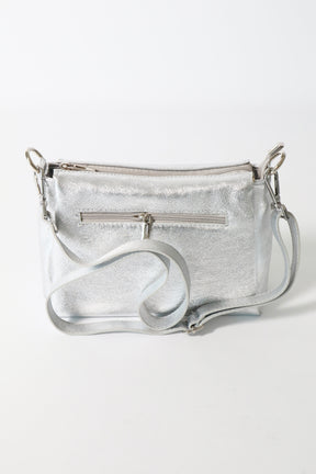 Delilah Handbag in Silver