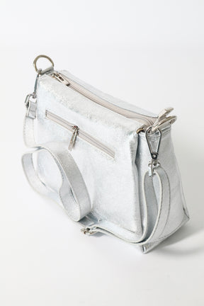 Delilah Handbag in Silver