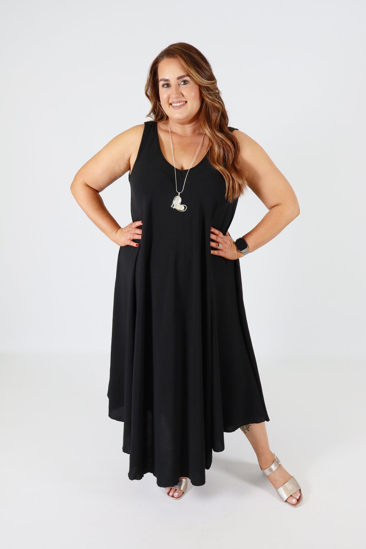 Aimee Dress in Black
