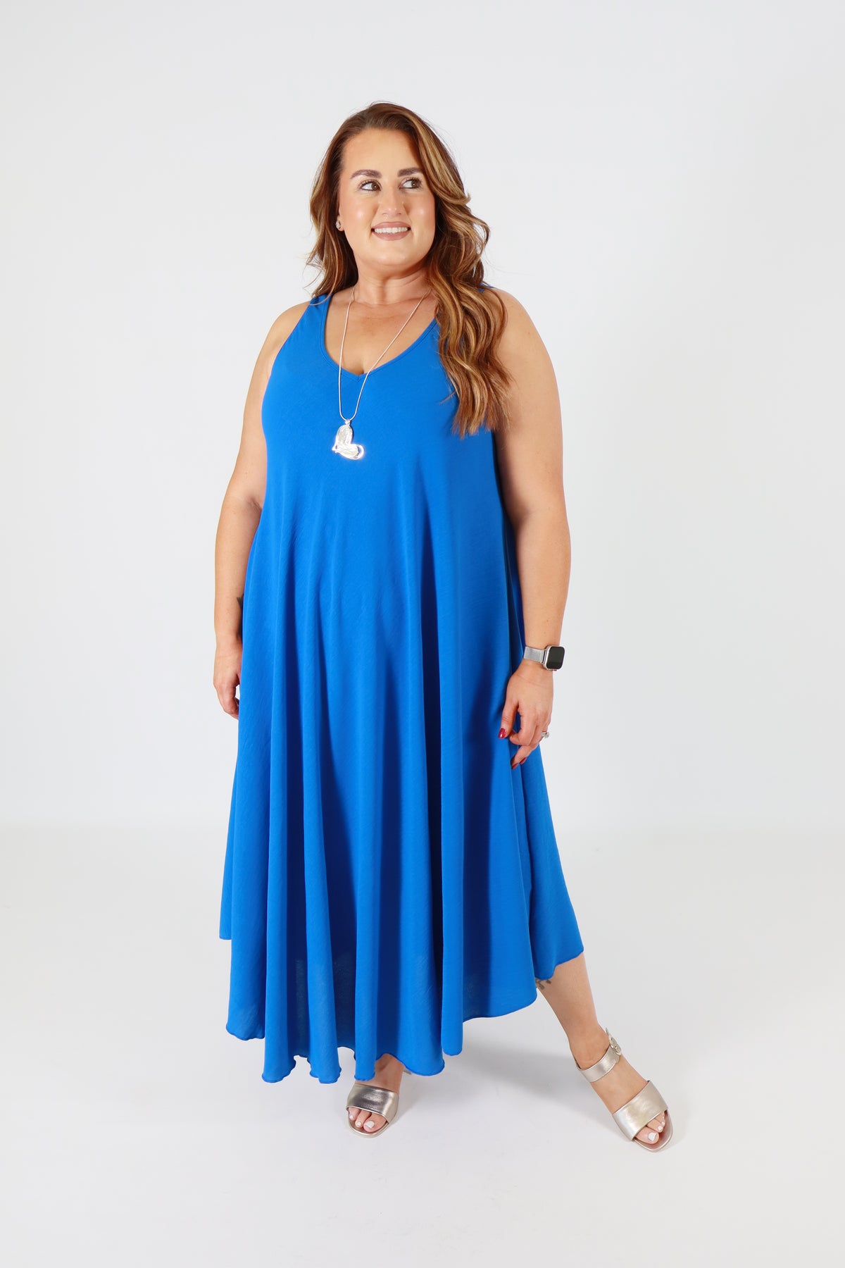 Aimee Dress in Royal Blue