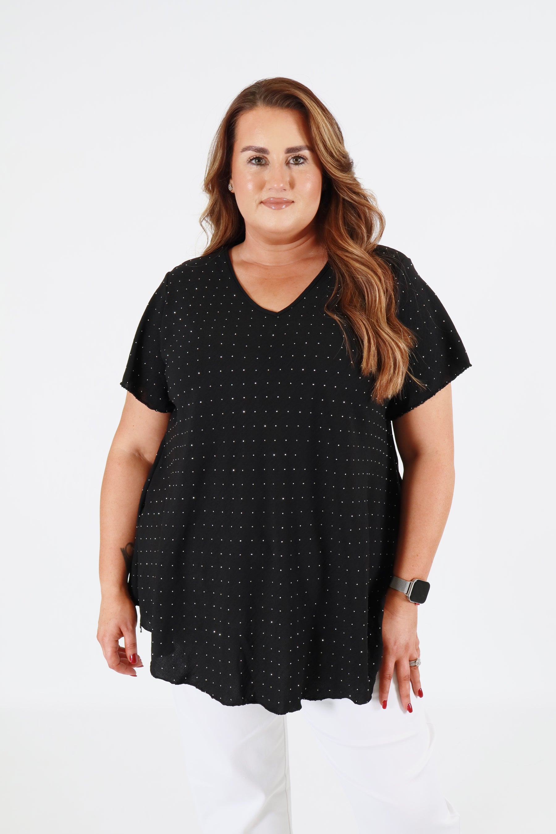 Nadia Blouse in Black