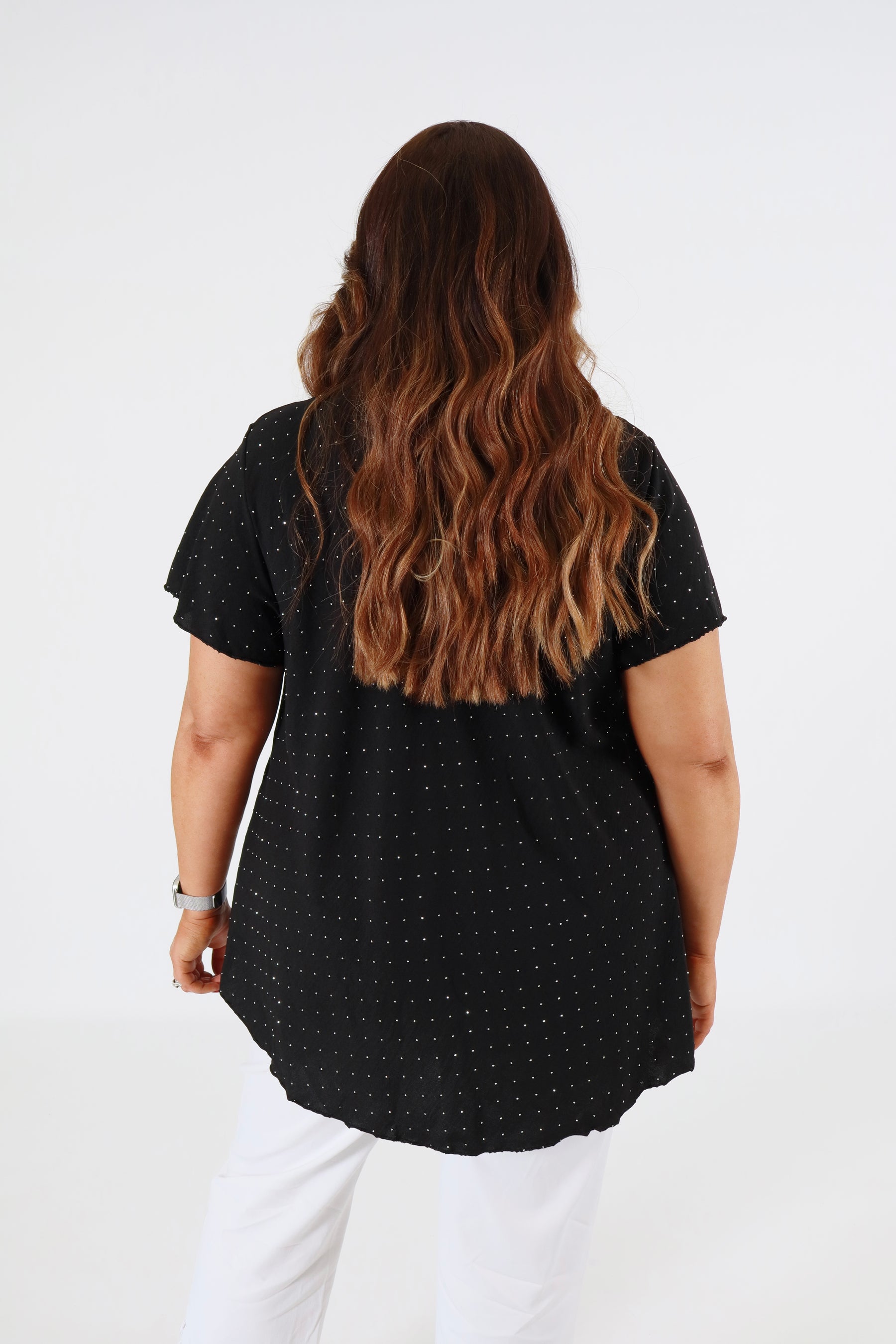 Nadia Blouse in Black