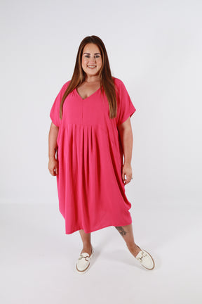 Lexi Dress in Fuchsia