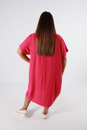 Lexi Dress in Fuchsia