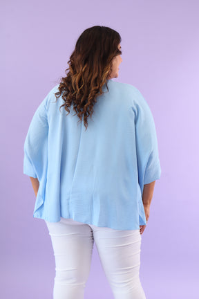 Mira Blouse in Blue