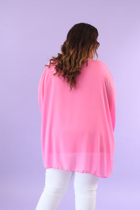 Alice Blouse in Light Pink