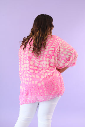 Dina Blouse in Pink