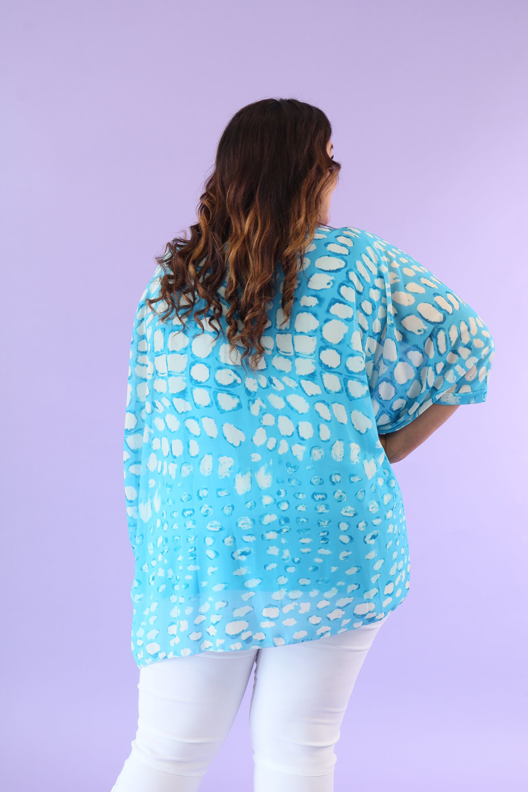 Dina Blouse in Blue