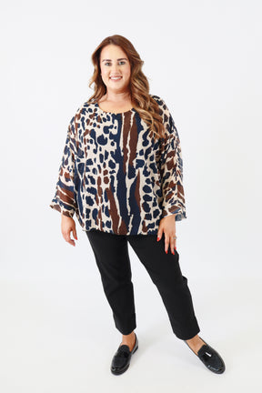 Vanessa Blouse in Teal