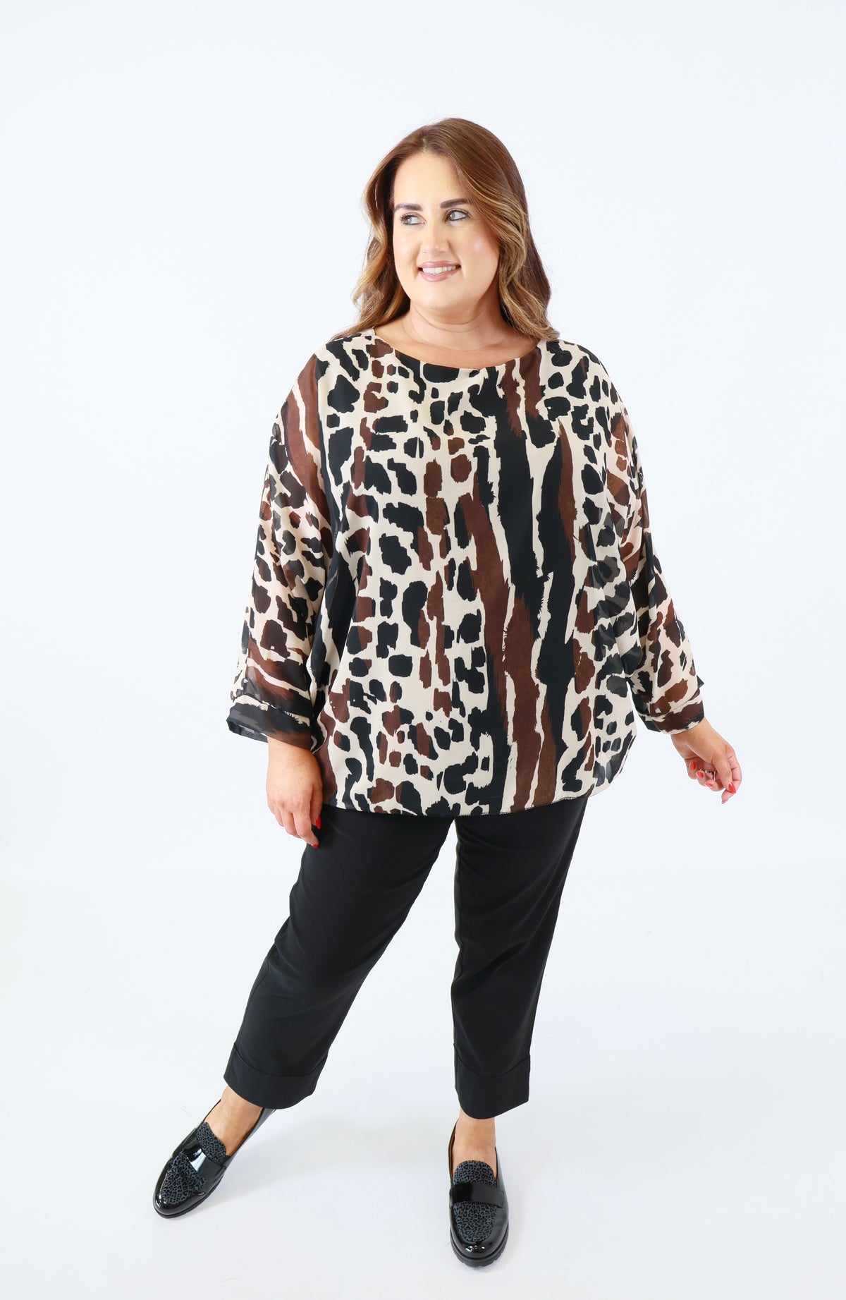 Vanessa Blouse in Black