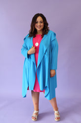 Macy Jacket in Turquoise