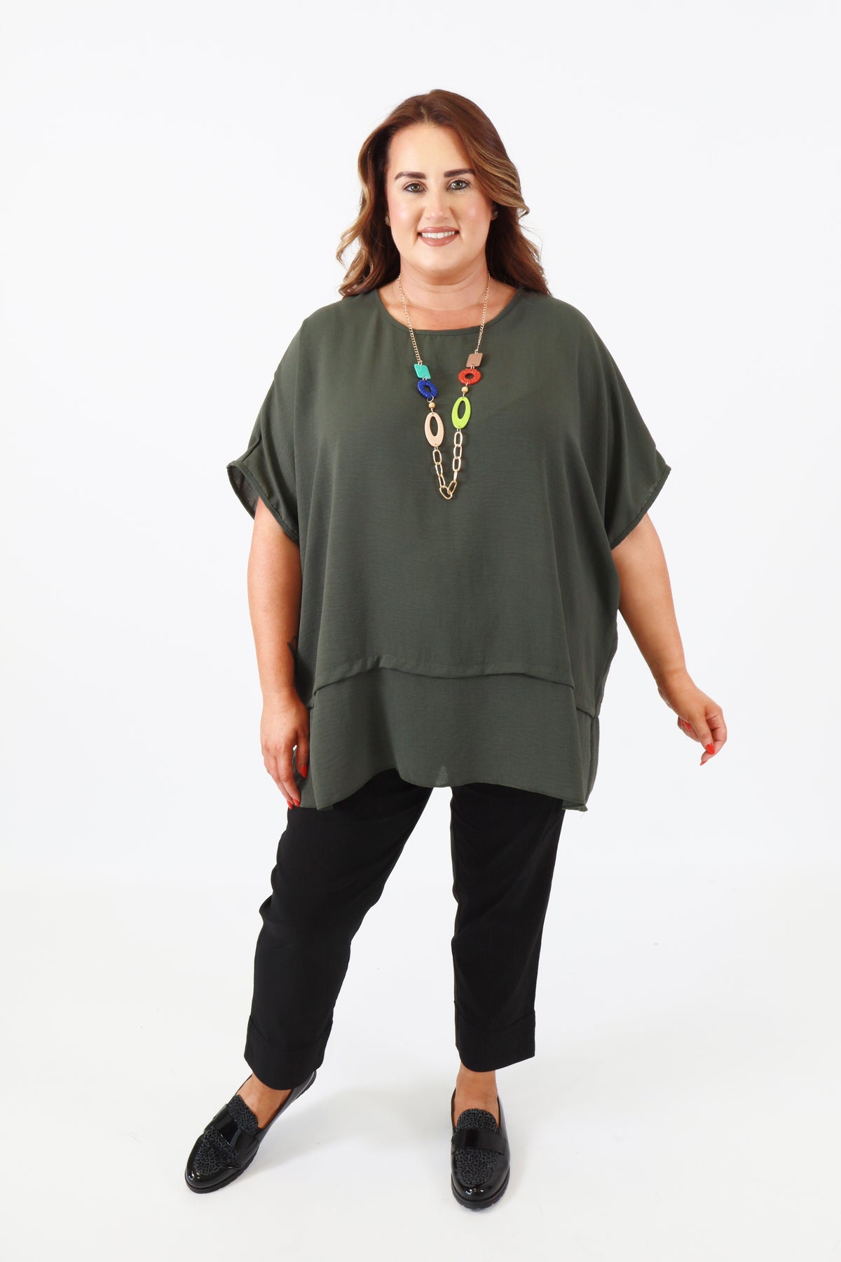 Elodie Blouse in Khaki