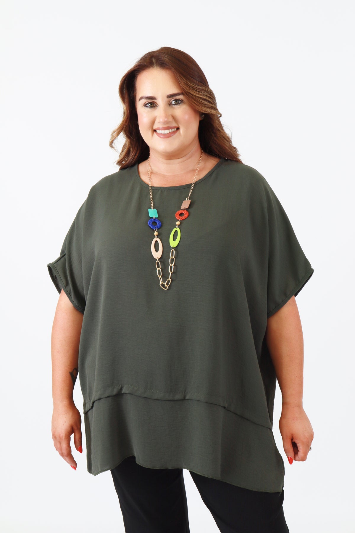Elodie Blouse in Khaki