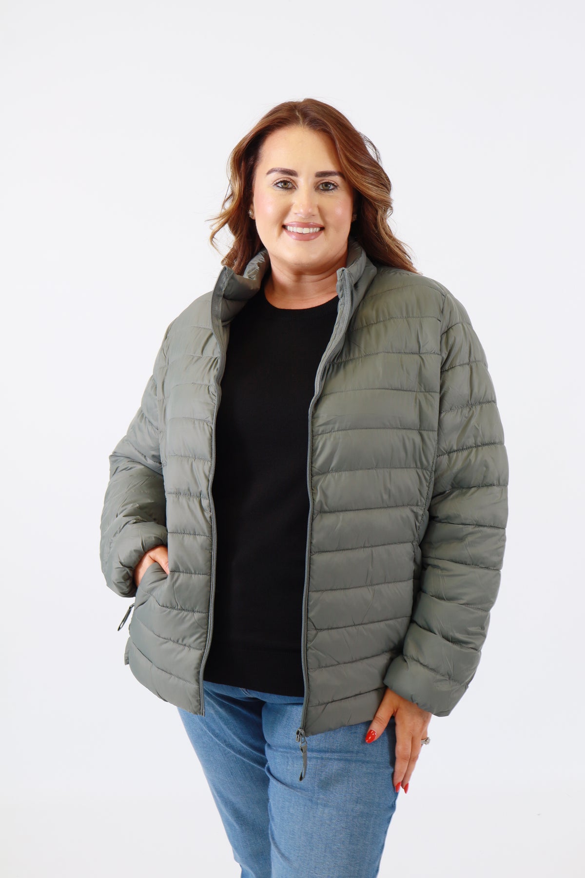 Only Carmakoma Tahia Jacket in Grey