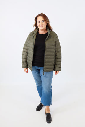 Only Carmakoma Tahia Jacket in Khaki