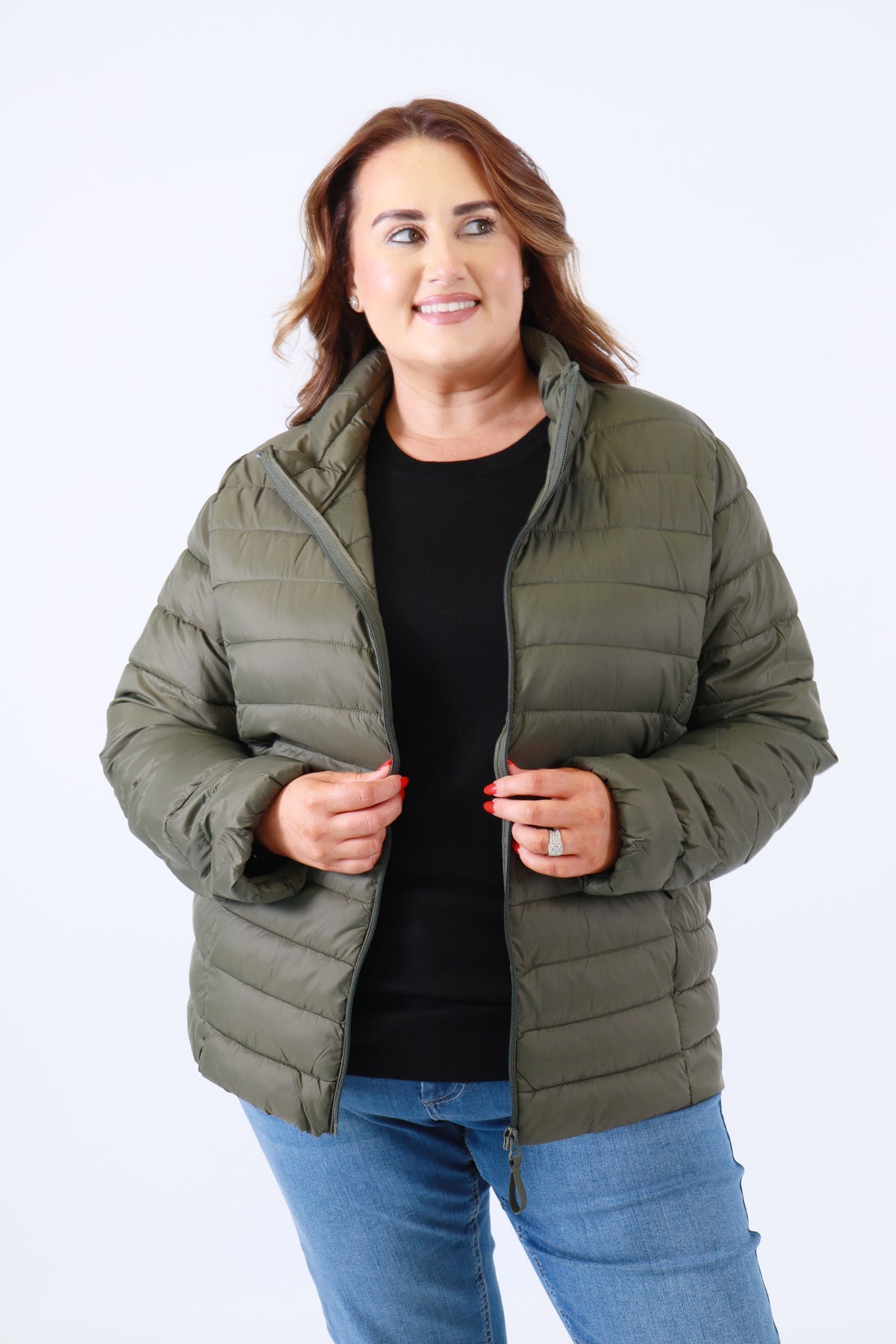 Only Carmakoma Tahia Jacket in Khaki
