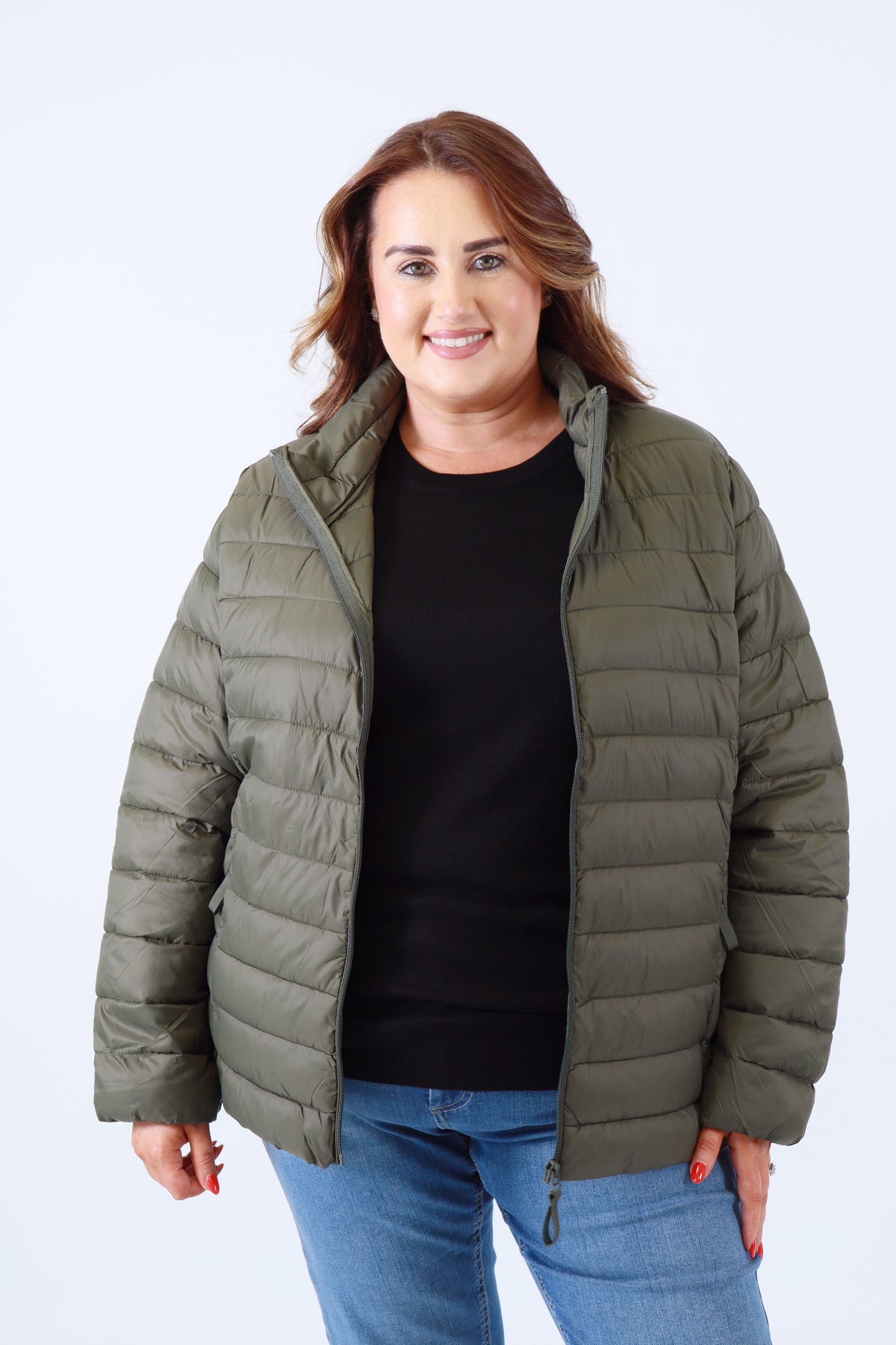 Only Carmakoma Tahia Jacket in Khaki