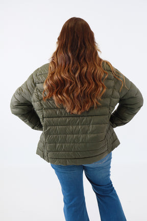 Only Carmakoma Tahia Jacket in Khaki