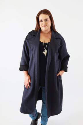 Ivy Jacket in Navy