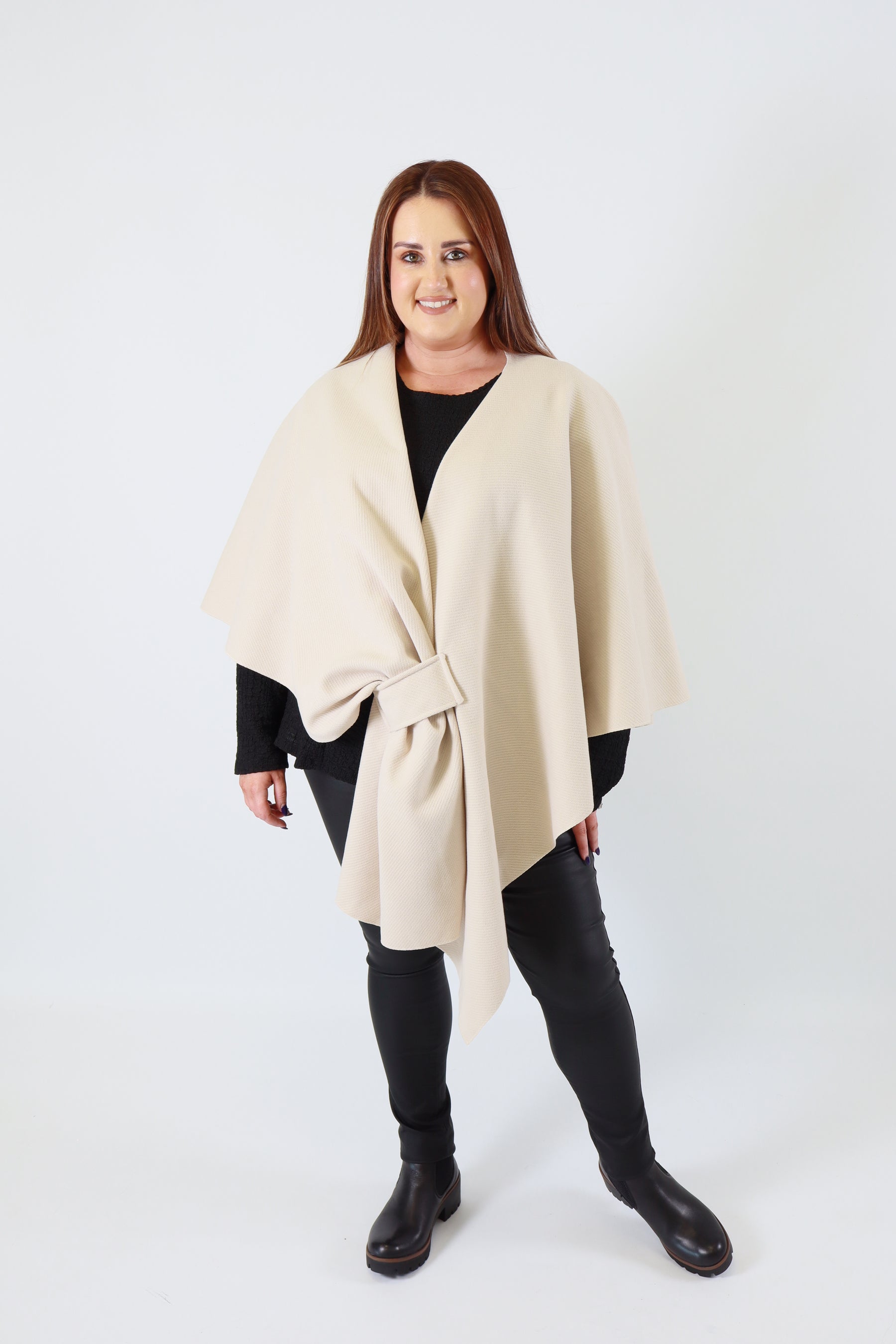 Ally Cape in Cream