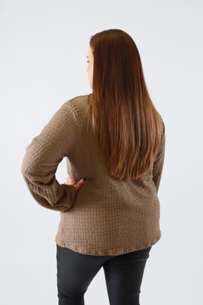 Billie Top in Taupe