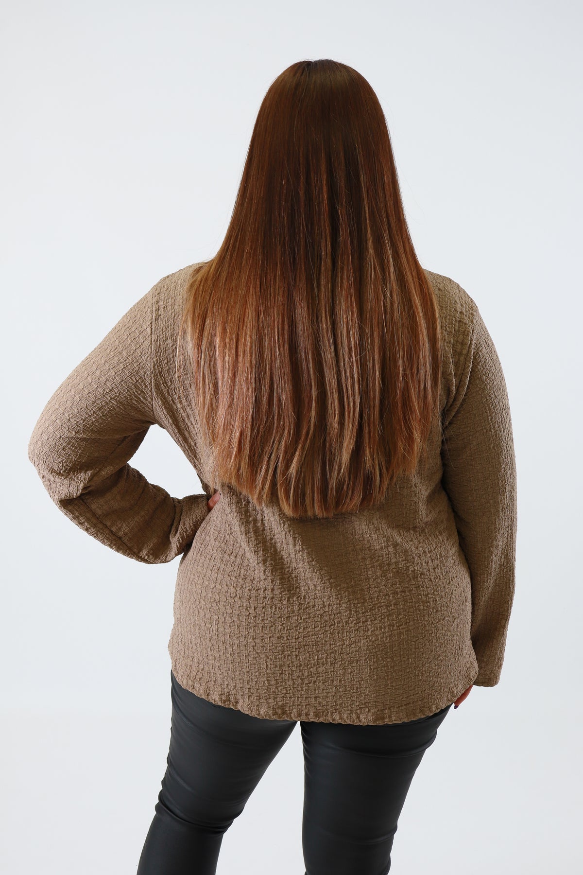 Billie Top in Taupe