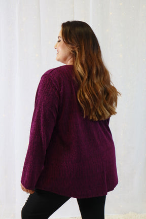 Isla Pleated Sleeved Bolero in Black