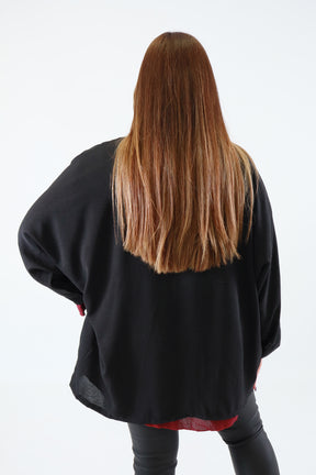 Lauren Cardigan in Black