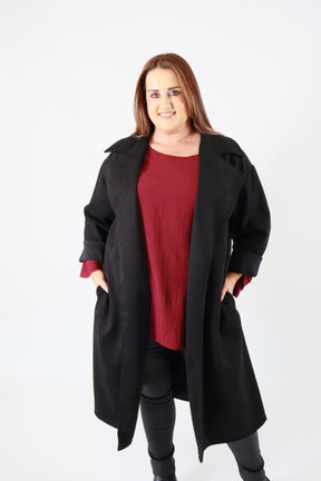 Ivy Jacket in Black