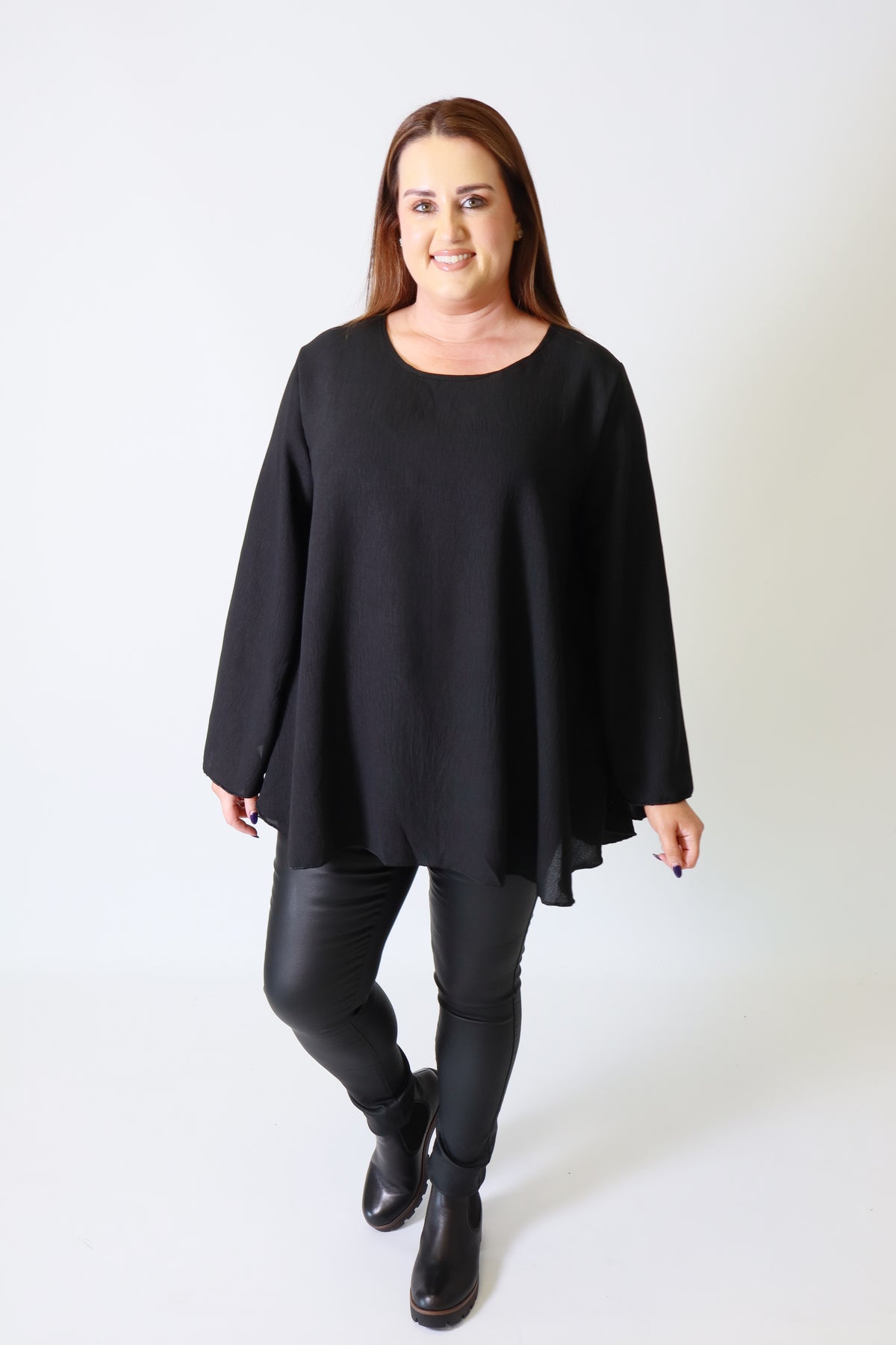 Nyla Blouse in Black