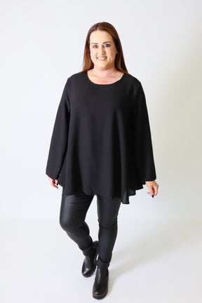 Nyla Blouse in Black