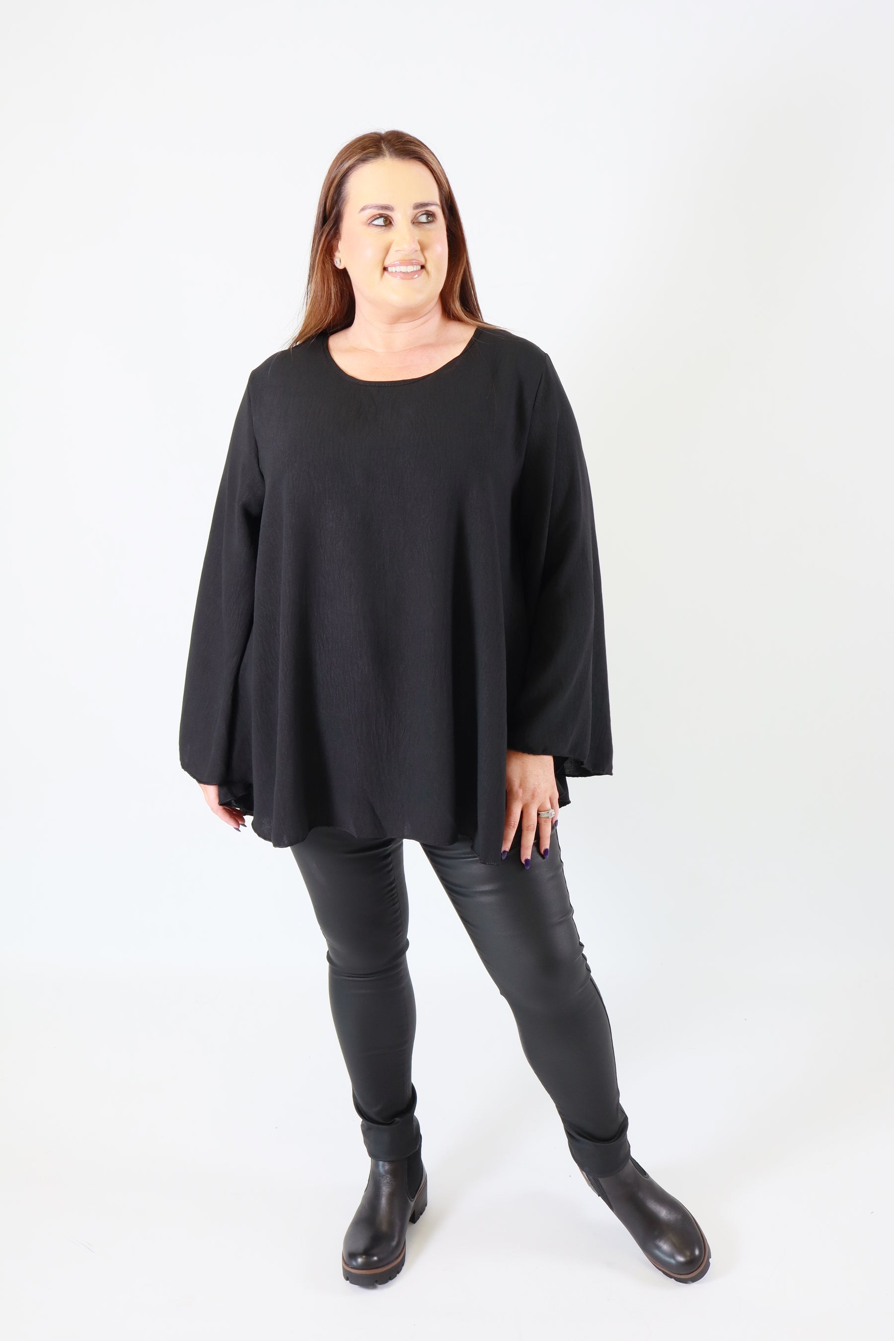 Nyla Blouse in Black