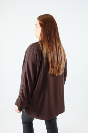 Lauren Cardigan in Brown