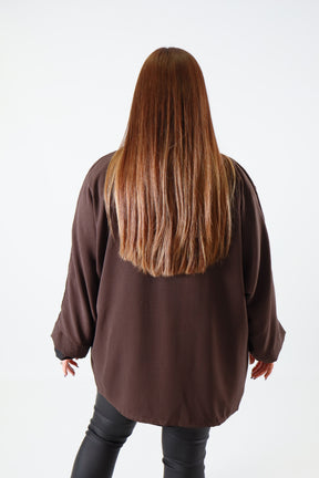 Lauren Cardigan in Brown