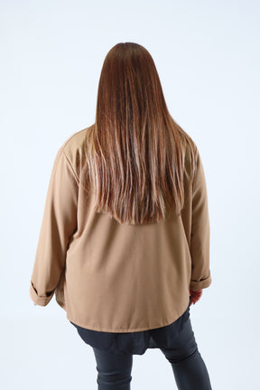 Esme Blazer in Tan