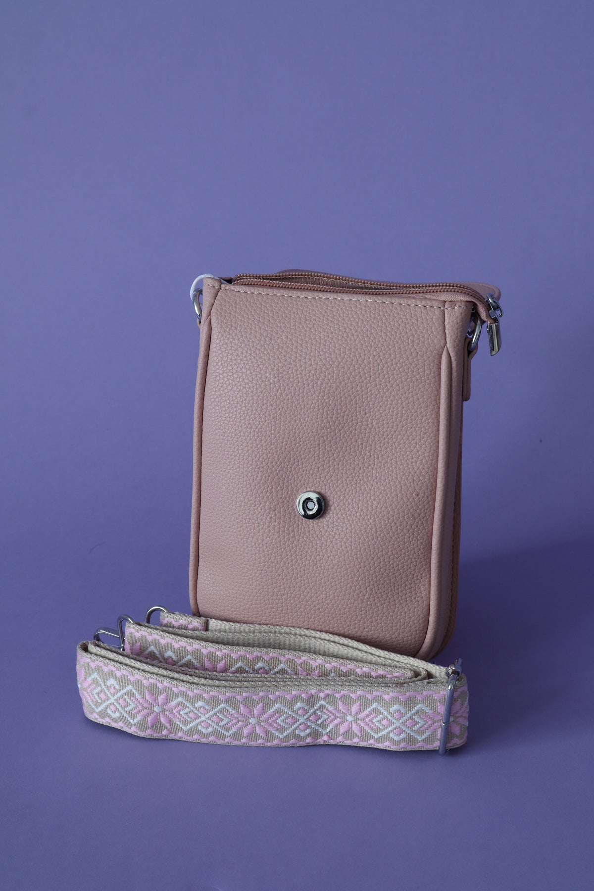 Phoebe Phone Bag in Pink