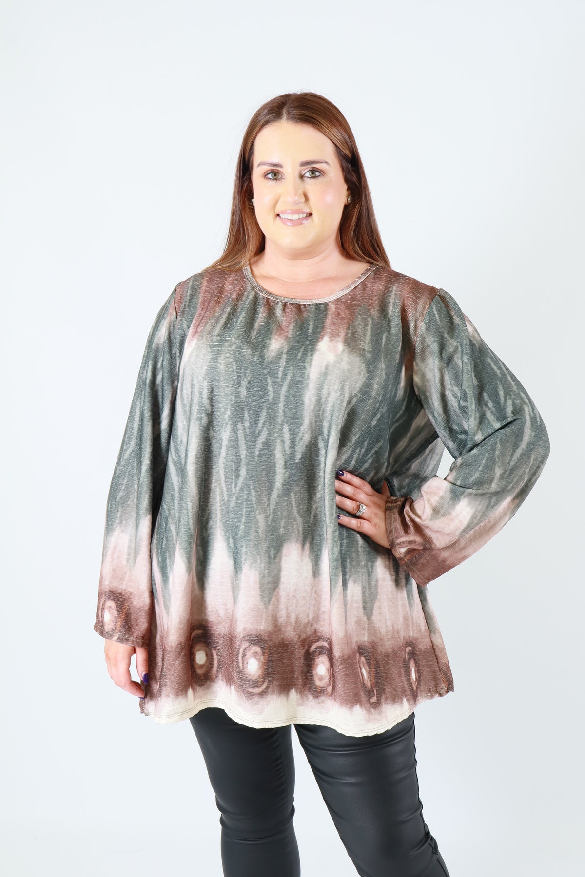 Morgan Top in Khaki