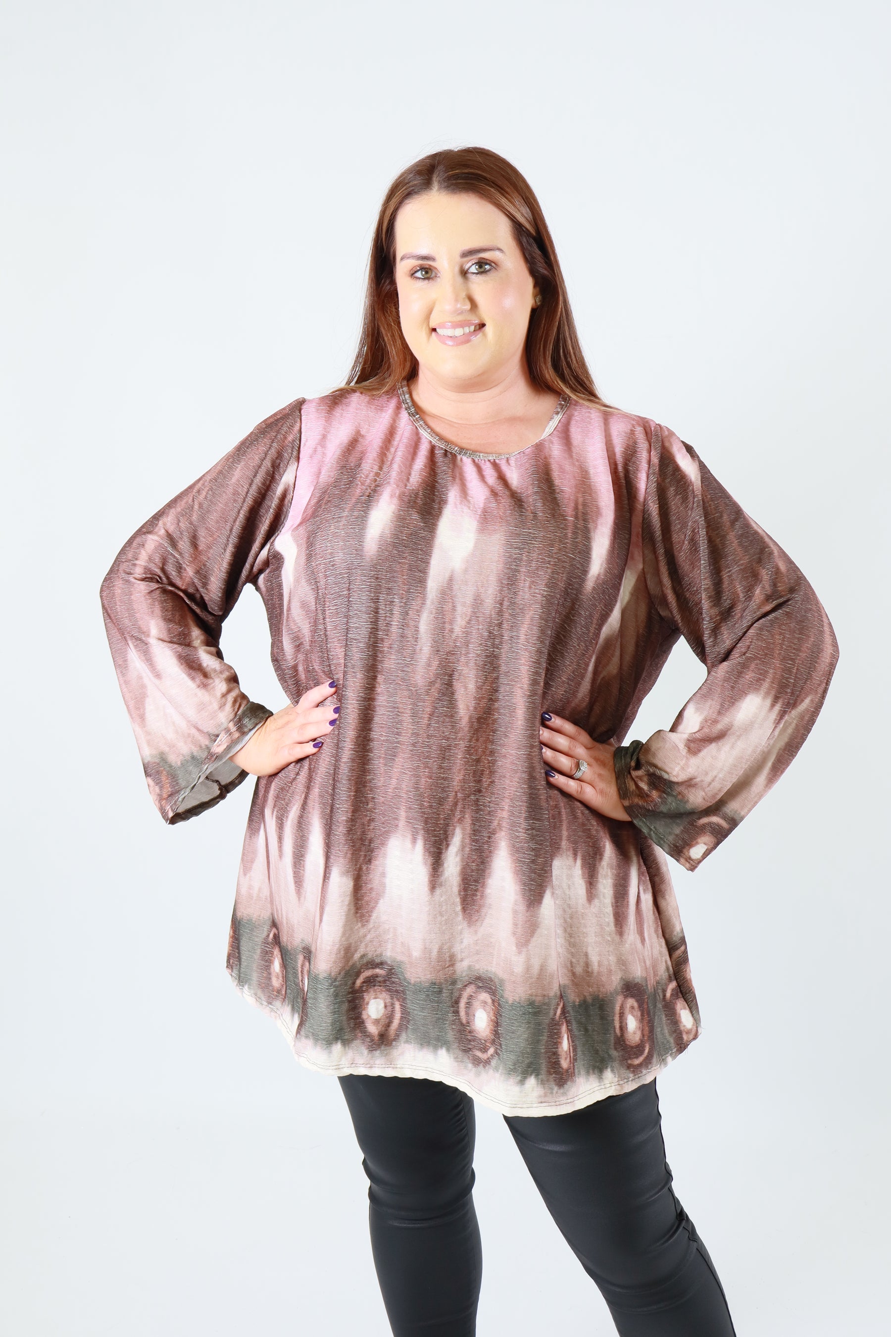 Morgan Top in Brown