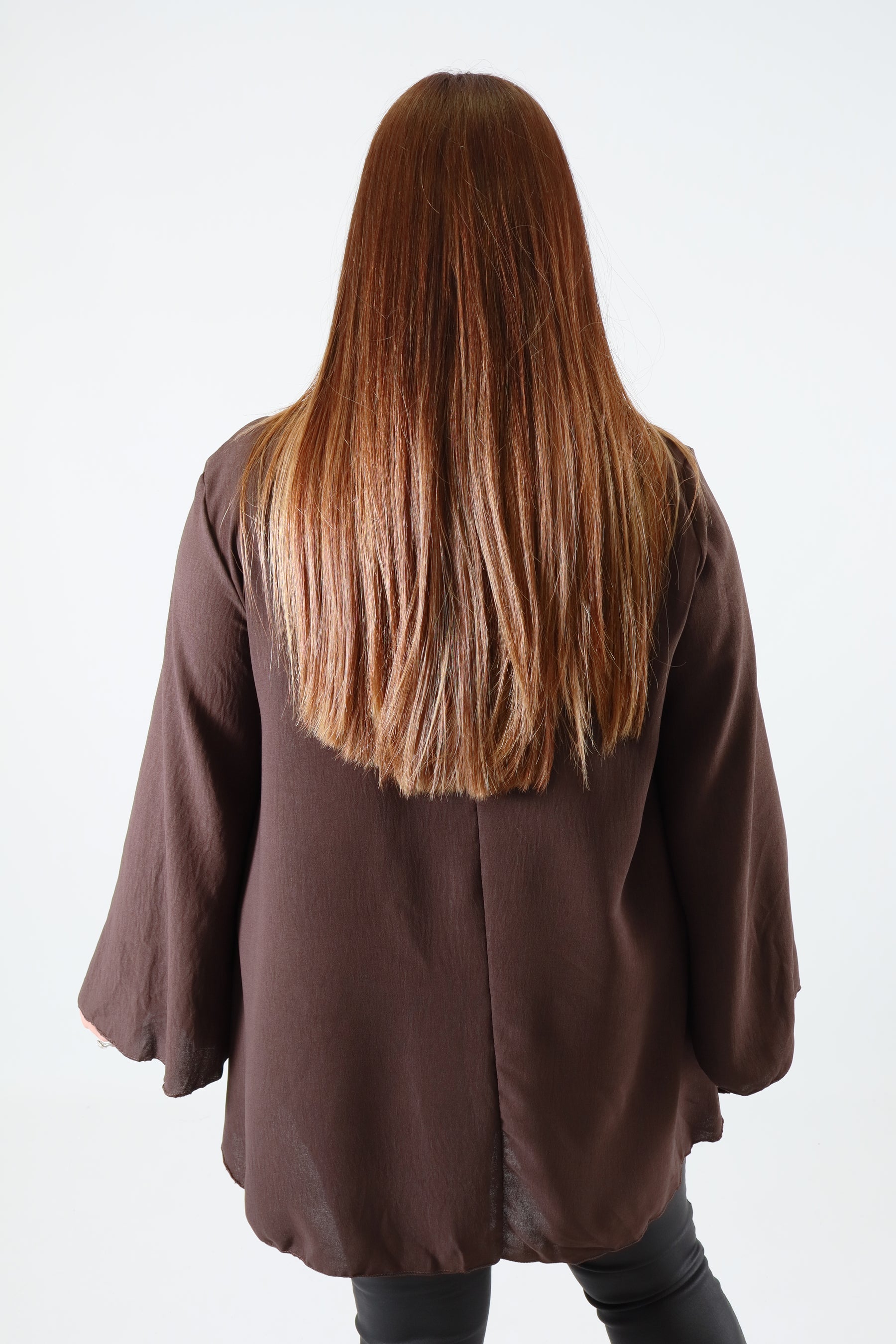 Nyla Blouse in Brown